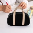 thumbnail image 4 of Multi-Functional Fleece Pencil Case - Large Capacity Stain-Resistant Storage Bag for School, Office, and Travel, 4 of 6