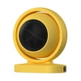thumbnail image 3 of Calentador de espacio Control inteligente Anti sobrecalentamiento Ahorro de energía Bajo ruido Calentador de escritorio portátil Ventilador Amarillo Enchufe CN 220V, 3 of 10