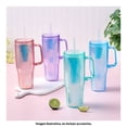 thumbnail image 4 of Botella My Shop de Plástico de Doble Pared con Tapa y Popote con Asa de 900 ml., 4 of 4