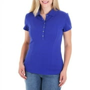 Riders - Women's Paulette Ultra-Fit Short-Sleeve Polo Shirt