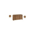 thumbnail image 2 of Meridian Furniture Fluted Walnut Oak Veneer Dresser, 2 of 13