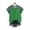 Army Green, variant on BUIGTTKLOP Summer Tops for Women Denim Patchwork Short Sleeve Shirts Crewneck T Shirts Trendy Clothes 2026