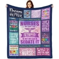 thumbnail image 1 of JUYGO Cadeaux pour Enseignants, Cadeaux d'Appréciation pour Enseignants, Couvertures pour Femmes, Meilleurs Cadeaux pour Enseignants, Couvertures de Rentrée des Classes pour la Journée des Enseignants 30"x40 Pouces, 1 of 6
