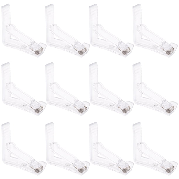 EeaseMX 12 pinzas para mantel, abrazaderas para mantel de mesa, soporte fijador para mantel de picnic