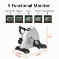 thumbnail image 4 of Triple Tree Mini Exercise Bike, Portable Under Desk Pedal Exerciser, 4 of 9