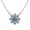 A-Green, variant on 925 Sterling Silver Solitaire 2 Carats Four Claws Simple Pendant Necklace and Birthday Stone Pendant for Women