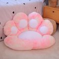 thumbnail image 3 of Alfombrilla de peluche con forma de pata de oso kawaii de 2 tamaños, cojín de peluche con forma de oso y gato, juguetes suaves de peluche para decoración del hogar, regalos, 3 of 5