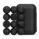thumbnail image 1 of Silicone Magnetic Balls, Fidget Toys for Adutls & Teens, 12PCS Strees Balls Sensory Toy, Quiet Magnet Desk Fidgets with Textured, ADHD Anxiety Relief Items, Fun Stocking Suffers Gifts- black, 1 of 5