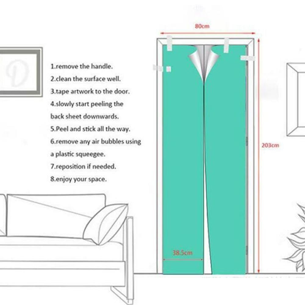 2Pc 3D Self-Adhesive Stained Glass Door Sticker Stained Glass Window Film Pvc Balcony Bathroom Privacy Vinyl Decals Murals Decor