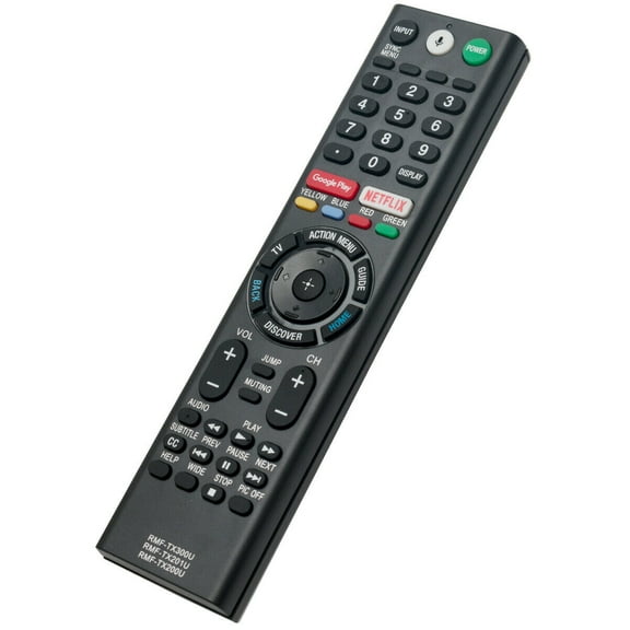 New Voice Replace Remote for Sony Bravia TV XBR-75X940D XBR-55X930D XBR-65X930D