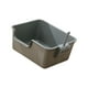 thumbnail image 5 of Caja de arena para gatos, caja de arena para gatitos, caja de arena portátil para gatos, caja de arena para gatos, abierta Gris, 5 of 7