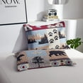 thumbnail image 5 of Jessy Home Twin Deer Bear Quilt Rustic Lodge Bedding Microfiber 3-Piece Coverlet Set, 5 of 8