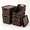 Brown-Plastic Lids Set of 6, variant on Black Plastic Lids Set of 6 Stackable Storage Baskets for Organizing