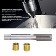 thumbnail image 3 of ZOUSSIQI Spark Plug Thread Repair Kit, 14mm Cylinder Head Rethreaded Kit Repair Tools Gasoline Engine M14x1.25 Inserts and M16x1.25 Tap Kit CA919-27414, 3 of 8