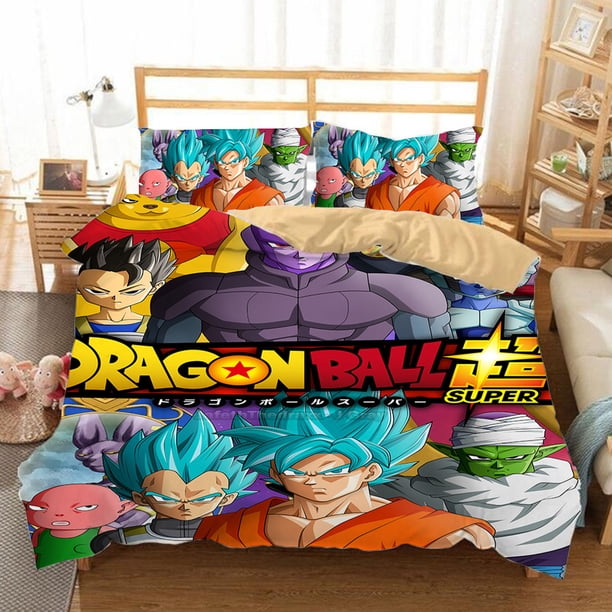 Cool Dragon Ball Z Bedding Bed Set Twin Full Queen King Size Anime Goku 