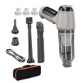 thumbnail image 4 of veasfak Hand Vacuum Cleaner Air Duster USB Rechargeable Mini Air Blower Mini Car Vacuum Gray White, 4 of 7