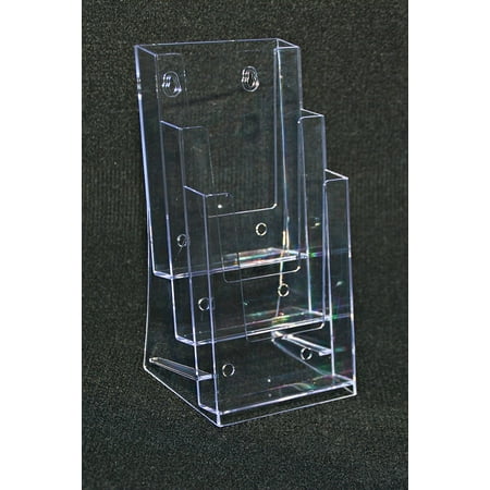 Brochure Catalog Guide - 3 Pocket Tri-fold Brochure Holder 4