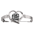 thumbnail image 1 of Que hacer cita Pulsera pulsera de joyería en forma de corazón Unbranded M, 1 of 3