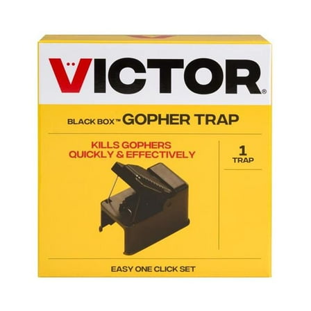 Victor 7007494 Black Box Choker Loop Animal Trap for Gophers