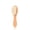 Trumpet-ShouBYMS, variant on Wooden handle wool brush - a soft goat wool brush suitable for all hair types,Special for real hair wigs