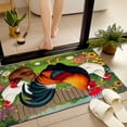 thumbnail image 4 of JML Non-Slip Microfiber & Rubber Doormat - Soft Entryway Rug for Home/Office (16"x24") - Easy Clean Door Mat for Indoor/Outdoor Use, Chickens, 4 of 5