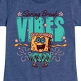 thumbnail image 3 of SpongeBob SquarePants - Spring Break Vibes - Toddler & Youth Girls Short Sleeve Graphic T-Shirt, 3 of 6