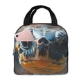 thumbnail image 1 of Easygdp Realistic Cute Sea Turtle Bolsa Térmica Premium - Tela Oxford Impermeable, Gran Capacidad, Bolsillo Frontal, Unisex para Trabajo, Escuela, Actividades al Aire Libre y Picnics, 1 of 8