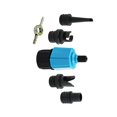 thumbnail image 4 of Adaptateur de Pompe en Alliage Largement Applicable Valve à Air Fournitures de Rafting Adaptateurs Planche Multifonction Installation Simple Accessoires de Kayak Convertisseur Bleu, 4 of 9