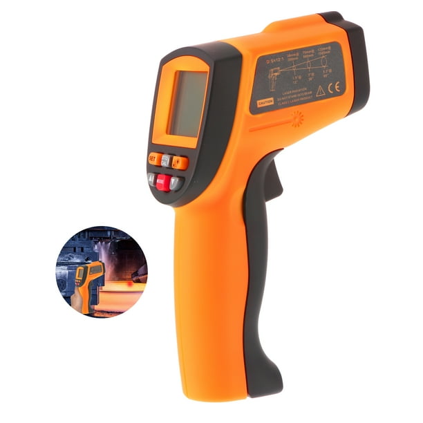 Kobalt Non-contact Lcd Multi Dot Laser Infrared Thermometer in the Infrared  Thermometer department at