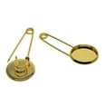 thumbnail image 3 of 10 Unidades Broche de Virgen BLESIY Clips Badge Dorado 16mm, 3 of 8
