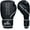 Black Silver, variant on MMA Sparring Pro Gloves, PU Leather, Martial Arts Mitts Suitable for Men Women, Kara Cage Fighting, Combat Sports Training, Muay Thai, Punching Bag and Kickboxing Silver 10oz