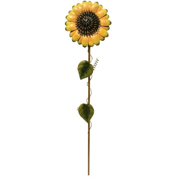 21" Sunflower Stake Garden Decor Sunflower Yard Stake Outdoor Decor