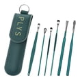 thumbnail image 1 of Ear Wax Removal Ear Wax Cleaning Tool Kit - Portable Ear Wax Cleaning Kit,Stainless Steel Ear Wax,Good to Use Ear Wax Removal Kit (Includes 6 Ear Pickers Ear Wax Removal Tool, 1 of 5