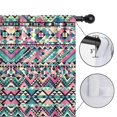thumbnail image 3 of Blackout Kids Curtains,Boho Bohemia Geometric Line Art Childrens Insulated Curtains Set Of 2,Bedroom Essentials,Toddler Room Decor 52"x63"(132x160cm), 3 of 3