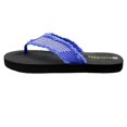 thumbnail image 5 of Women's Fashion Strap Casual Thongs Flat Flip Flop Light Weight Sparkling Sandal Flip Flops Slipper, 5 of 6