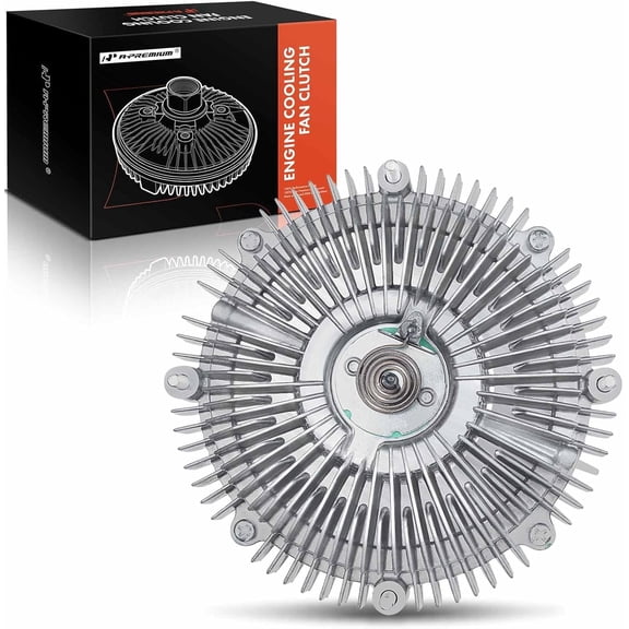 A-Premium Engine Radiator Cooling Fan Clutch Compatible with Toyota Tundra 2007-2020 Sequoia Land Cruiser Lexus LX570 GX460 2010-2020 V8 4.6L 5.7L