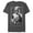 Charcoal, variant on Men's Star Wars Darth Vader #1 Dad Poster  Graphic Tee Charcoal Medium