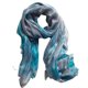 thumbnail image 1 of Bufanda de seda Millie & Boo azul turquesa claro 170x75 cm, 1 of 3