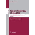 thumbnail image 1 of Sujets en Cryptologie - CT-RSA 2010: la 10ème Piste de Cryptographes à la Conférence RSA 2010, San Francisco, CA, USA, 1-5 Mars 2010. Actes (Notes de Cours en Informatique), 1 of 1
