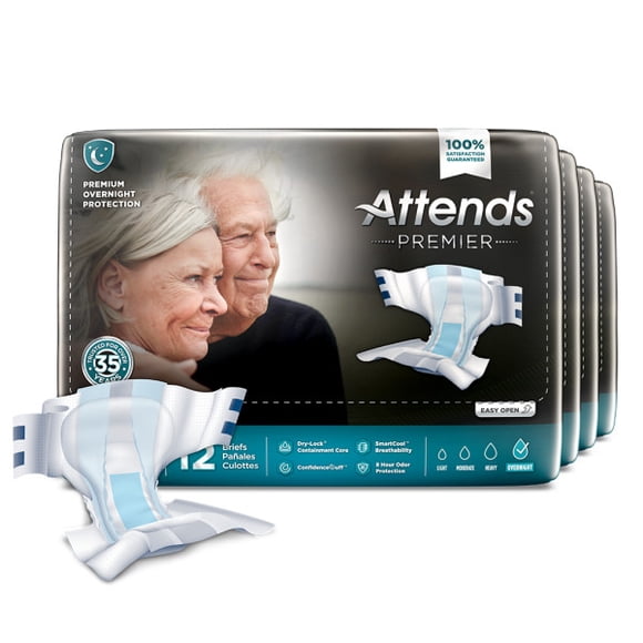 Attends Premier Culottes - Grand - Boîte de 48 Pcs
