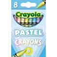 thumbnail image 2 of Crayones Pastel Crayola 8 unidades Material de Arte para Niños, 2 of 5