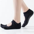 thumbnail image 3 of Cheers.US 2 Pairs Non Slip Grip Yoga Socks for Women with Cushion for Pilates, Barre, Home, 3 of 7