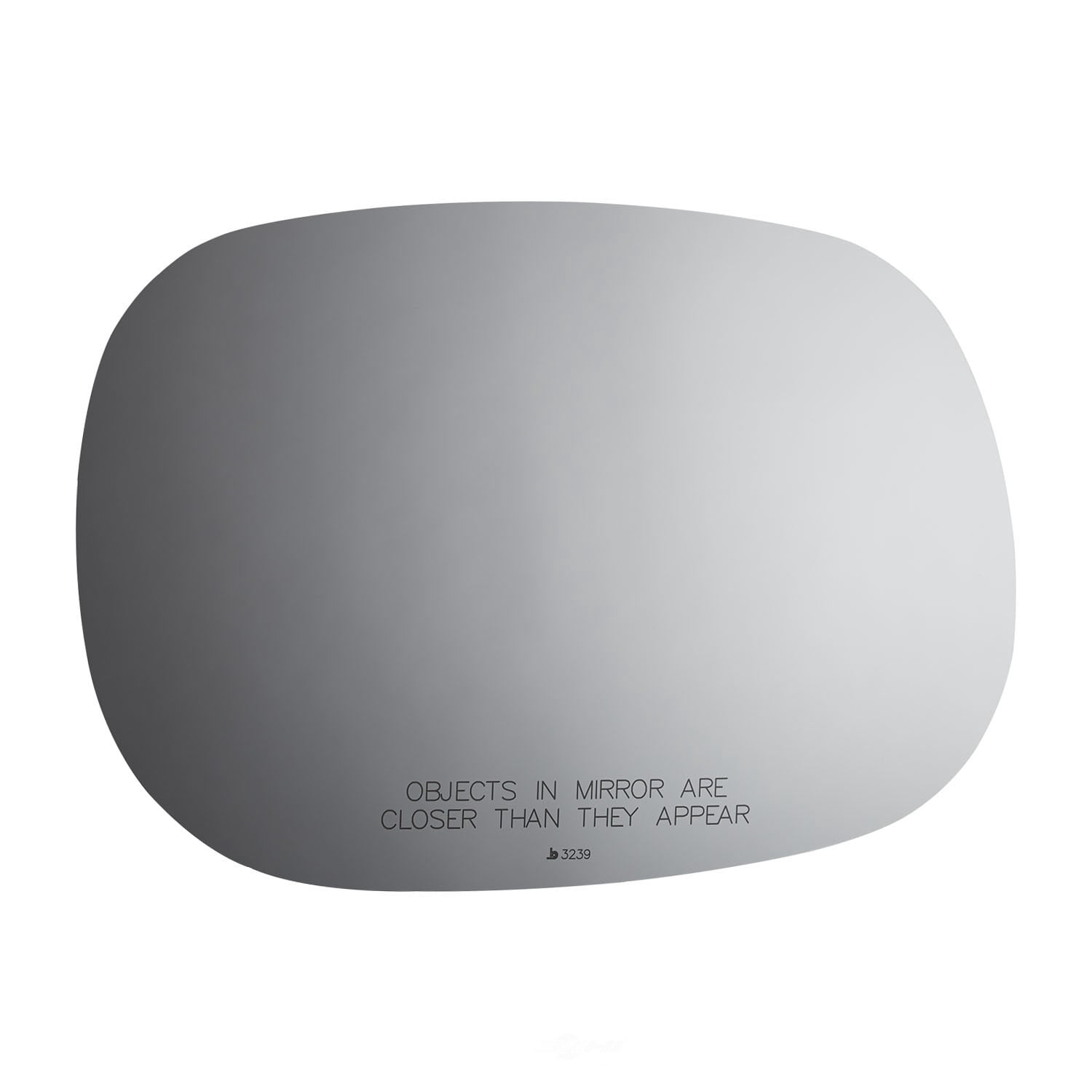 Burco Side View Mirror Replacement Glass - Clear Glass - 3239