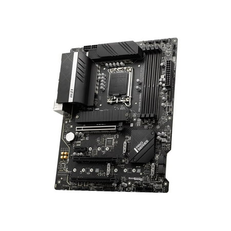 MSI - PRO Z690-A DDR4 (Socket LGA 1700) Intel Z690 ATX DDR4 Motherboard - Black