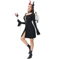 thumbnail image 3 of Disfraces de Halloween 2024 Disfraz de demonio malvado femenino M-XL Disfraz de Halloween, 3 of 4
