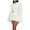 White, variant on Njagoc3 Womens Long Sleeve High - Neck Bodycon Dress, Stretchy Party Clubwear, Night Out & Celebration Gown