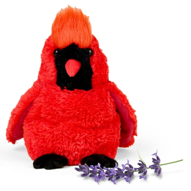 Peluche Warmies Heated Red Cardinal para microondas