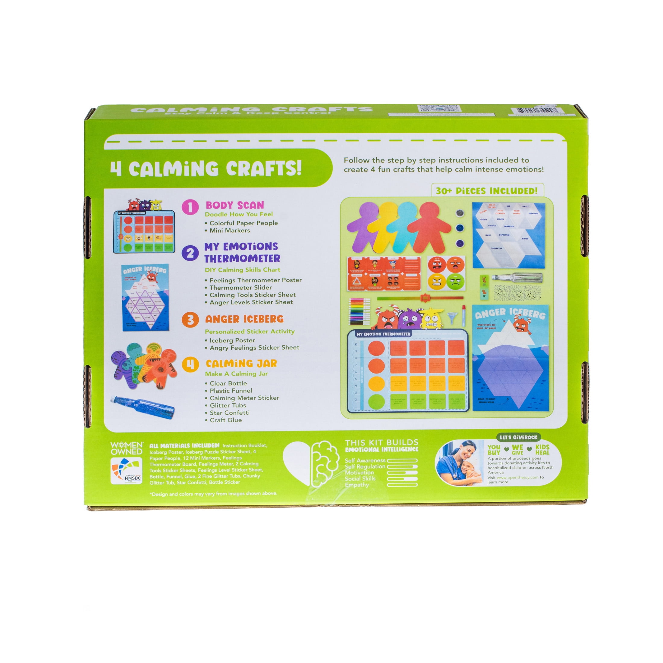 Open The Joy Calming Crafts 4-N-1 Craft Kit