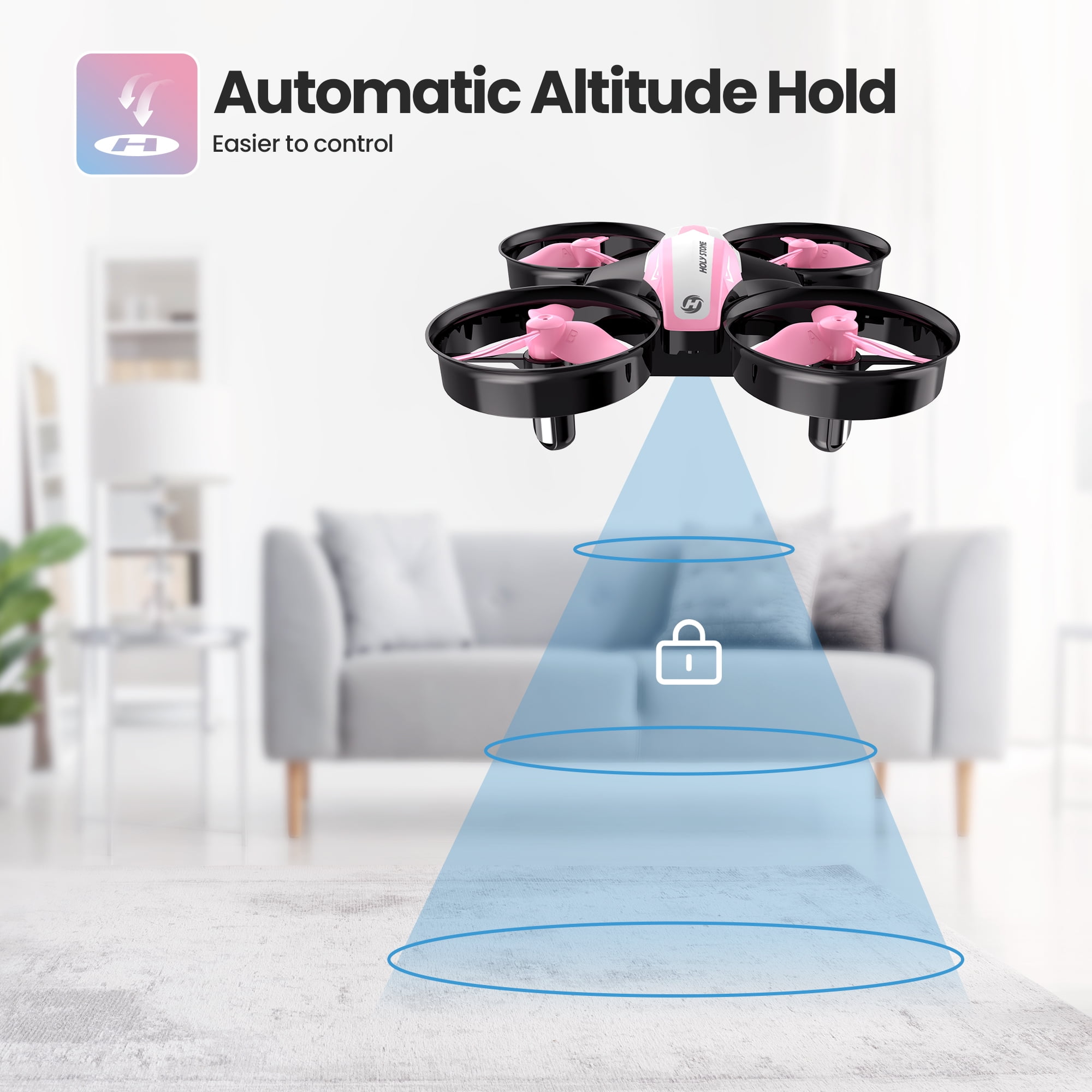 Holy Stone HS210 Mini Drone for Kids Beginners RC Nano Quadcopter