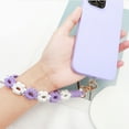 thumbnail image 4 of Braided Daisy Keychain Cute Car Keyring Pendant Key Holder Bracelet for Women, 4 of 8